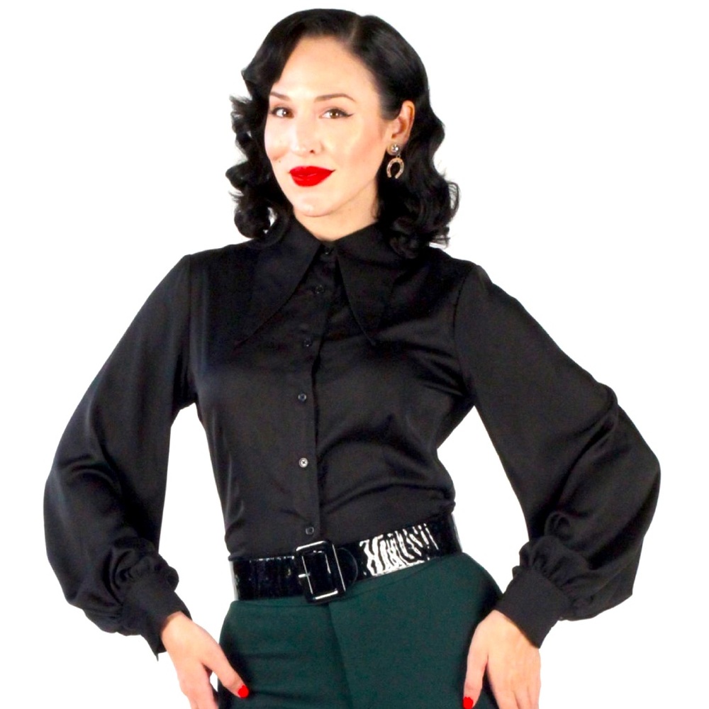 Willow Blouse in Black